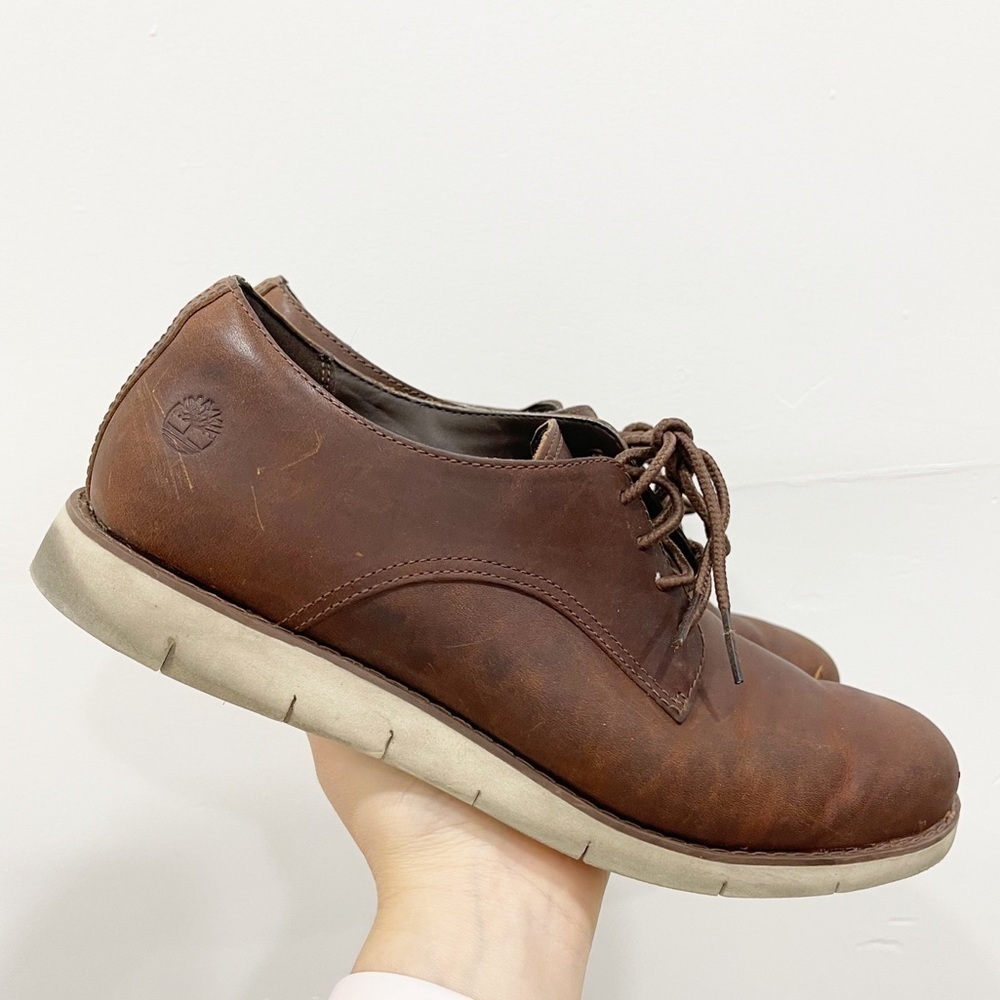 Timberland Lakeville Oxford Lace-Up Shoes Brown 9